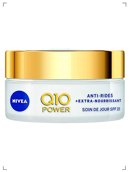 Nivea Q10 POWER ANTI-RIDES SOIN DE JOUR FPS 15, Q10パワー アンチリンクル フェイスクリーム ニベア