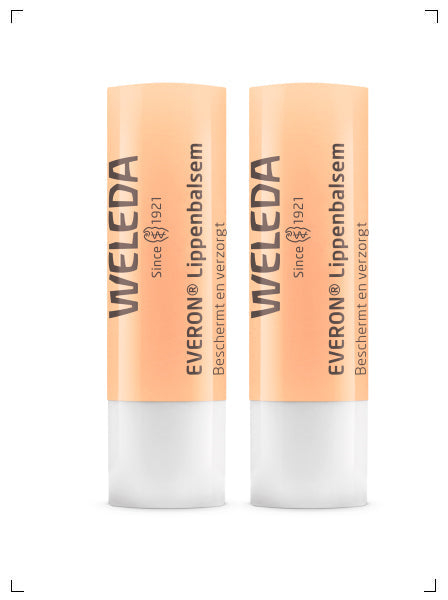Weleda SOIN DES LEVRES EVERON 2 PIECES, リップクリーム 2個セット ヴェレダ