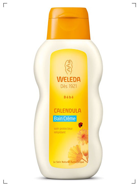 Weleda BEBE CALENDULA BAIN CREME, カレンドラ ベビー クリーム バスミルク ヴェレダ