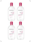 Bioderma CREALINE TS H2O SOLUTION MICELLAIRE X 4 PIECES, サンシビオ H2O TS 超乾燥肌用 4本セット ビオデルマ