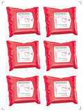 Bioderma CREALINE H2O LINGETTES 6PC, サンシビオ H2O クレンジングシート25枚 6個セット ビオデルマ
