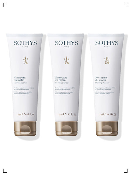 Sothys NETTOYANT DU MATIN 3 PIECES, ネトワイヤン デュ マタン 3本セット ソティス