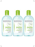 Bioderma SEBIUM H2O X  3 PIECES, セビウムH2O  クレンジングウォーター 3本セット ビオデルマ
