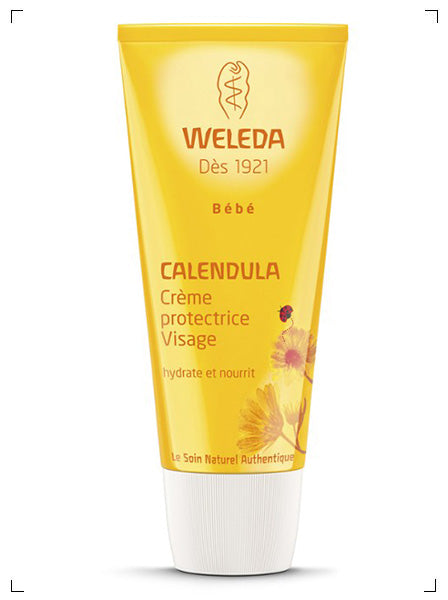Weleda BEBE CALENDULA CREME PROTECTRICE VISAGE, カレンドラ ベビーフェイシャルクリーム ヴェレダ