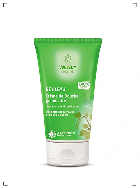 Weleda CREME DE DOUCHE GOMMANTE AU BOULEAU, ホワイトバーチ ピーリングボディウォッシュ ヴェレダ