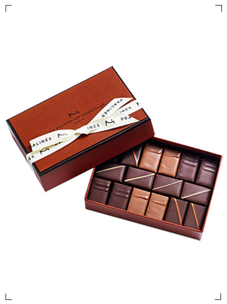 La Maison du Chocolat COFFRET PRALINES 16 CHOCOLATS, プラリネショコラ コフレ 16個入り ラ メゾン デュ ショコラ