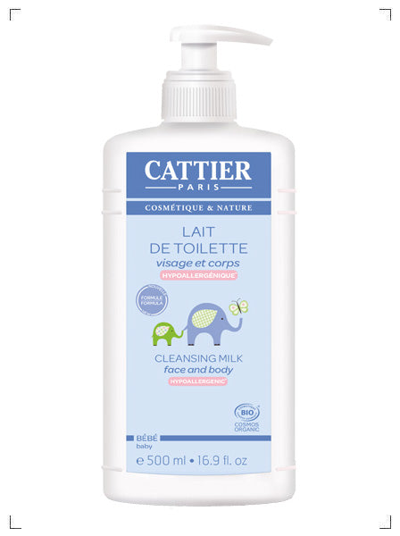 Cattier BEBE LAIT DE TOILETTE, べべ フェイス＆ボディ用 クレンジングミルク カティエ