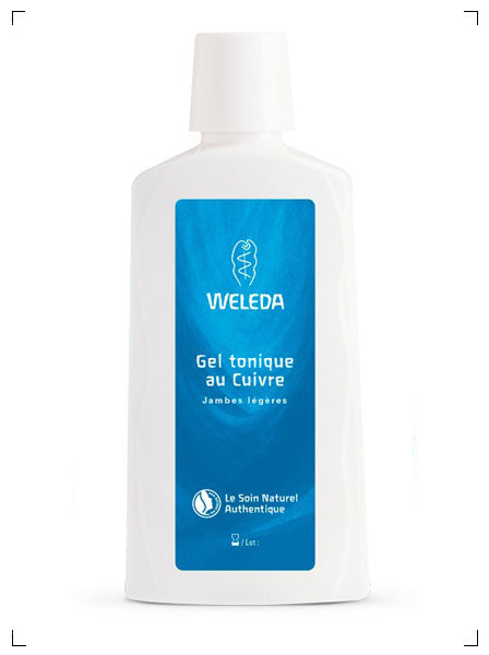 Weleda GEL TONIQUE AU CUIVRE, フットジェル ヴェレダ