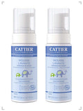Cattier BEBE MOUSSE LAVANTE, べべムース ウォッシュ 2本セット カティエ