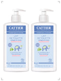 Cattier BEBE LAIT DE TOILETTE, べべ フェイス＆ボディ用 クレンジングミルク 2本セット カティエ
