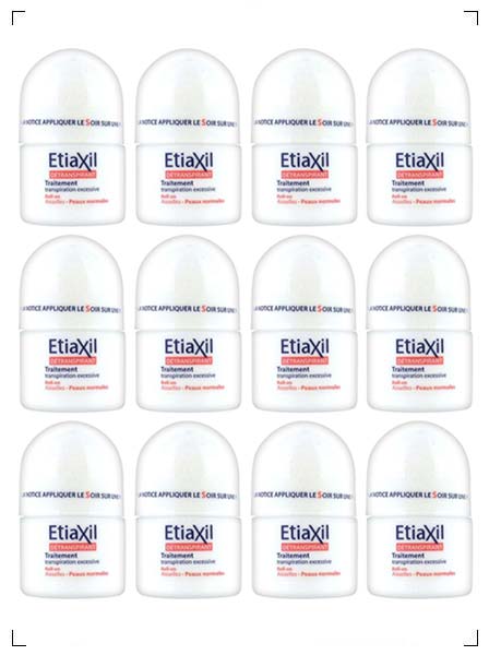 Etiaxil DETRANSPIRANT / PEAUX NORMAL 12 PIECES, デトランスピラン 普通肌用  12個セット エティアキシル