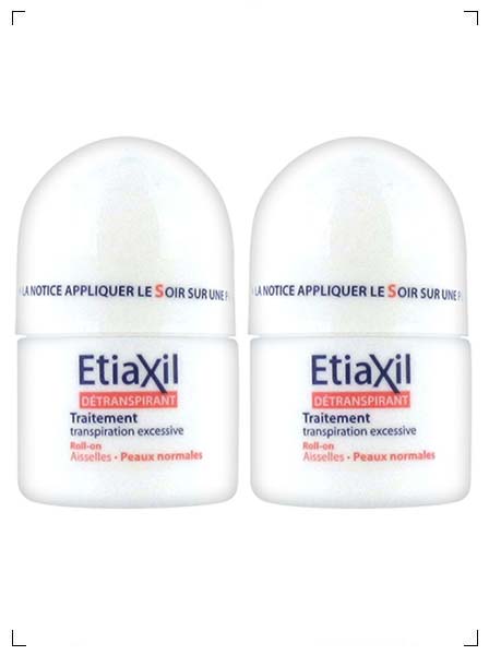 Etiaxil DETRANSPIRANT / PEAUX NORMAL 2 PIECES, デトランスピラン 普通肌用 2個セット エティアキシル