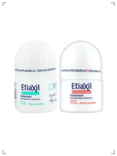 Etiaxil DETRANSPIRANT / PEAUX SENSIBLES 1 PIECES + PEAUX NORMAL  1 PIECES, デトランスピラン 敏感肌用 普通肌用 各1個セット エティアキシル