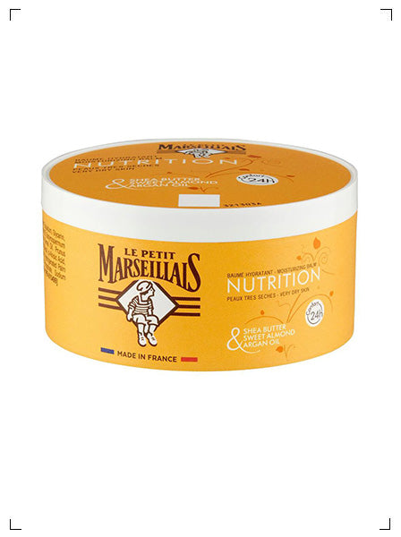 Le Petit Marseillais BAUME HYDRATANT NUTRITION PEAUX TRES SECHES, ボディバーム 超乾燥肌用 ル プチ マルセイエ
