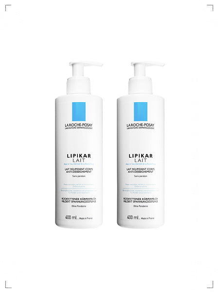 La Roche Posay LIPIKAR  LAIT  2PIECES, リピカ 2本セット ラ ロッシュ ポゼ