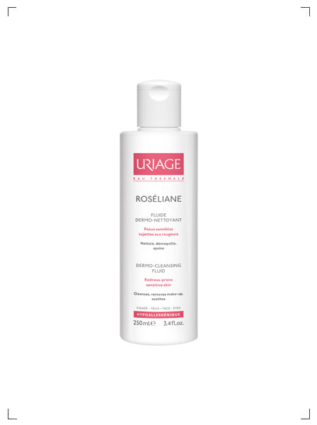 Uriage ROSELIANE FLUIDE DERMO NETTOYANT, ロゼリアンヌ フルイド デルモネトワイヤン ユリアージュ