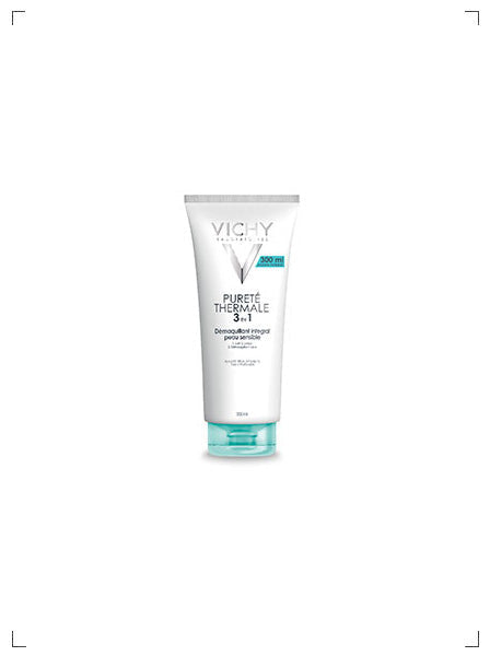 Vichy PURETE THERMALE DEMAQUILLANT INTEGRAL PEAU SENSIBLE 3EN1, ピュルテ テルマル デマキアント インテグラル 3イン1 ヴィッシー