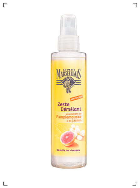 Le Petit Marseillais ZESTE DEMELANT AUX EXTRAIT DE JASMIN ET PAMPLEMOUSSE, ヘアミスト ジャスミン＆グレープフルーツエキス ル プチ マルセイエ