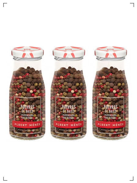 Albert Menes POIVRES ET BAIES, ペッパーミックス 3瓶セット アルベール メネス