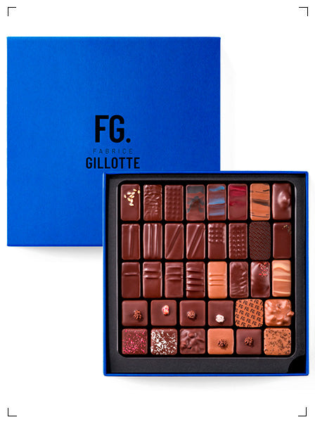 Fabrice Gillotte LE COFFRET BLEU 72 PIECES, アソート ショコラ 72個入り ファブリス ジロット