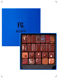 Fabrice Gillotte LE COFFRET BLEU 48 PIECES, アソート ショコラ 48個入り ファブリス ジロット