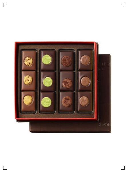 Pierre Herme 12 CHOCOLAT AU MACARON, ショコラ オ マカロン 12個入り ピエール エルメ