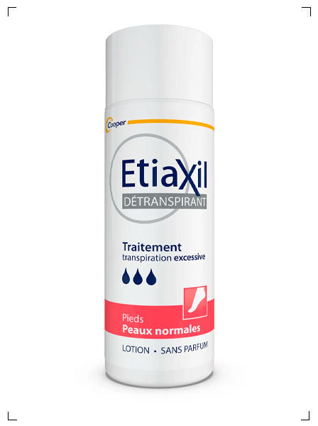 Etiaxil TRAITEMENT / DETRANSPIRANT LOTION PIEDS PEUX  NORMALES, トリートメント デトランスピラン ローション 足用 普通肌タイプ エティアキシル