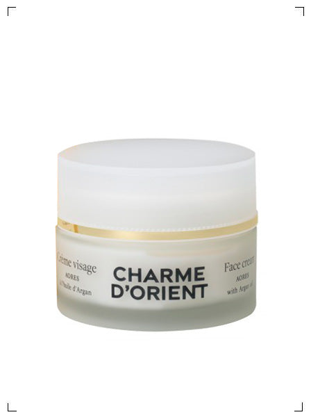 Charme d'Orient AORES CREME VISAGE A L'HUILE D'ARGAN, アオレス アルガンオイル配合 フェイスクリーム チャームドリエント