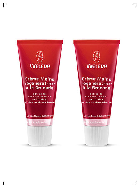 Weleda CREME MAINS REGENERATRICE A LA GRENADE, ざくろ ハンドクリーム 2個セット ヴェレダ