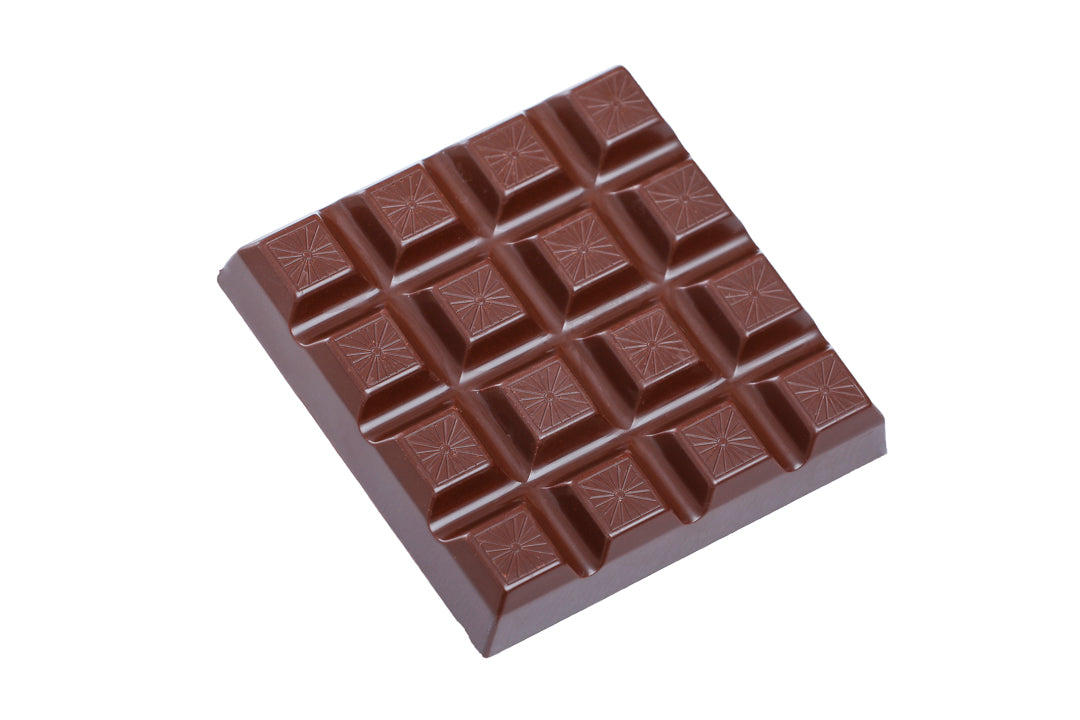 Tablette Addiction praliné enrobée chocolat noir 70% Madagascar