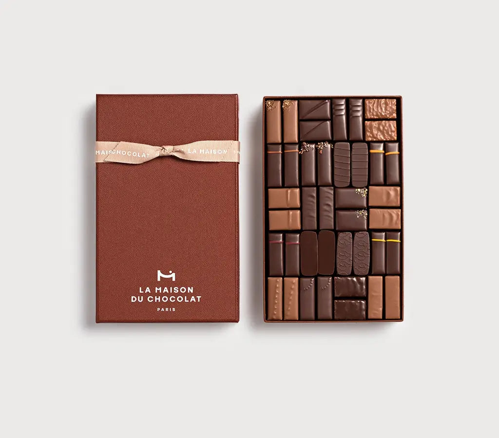 COFFRET MAISON NOIR ET LAIT 40 CHOCOLATS