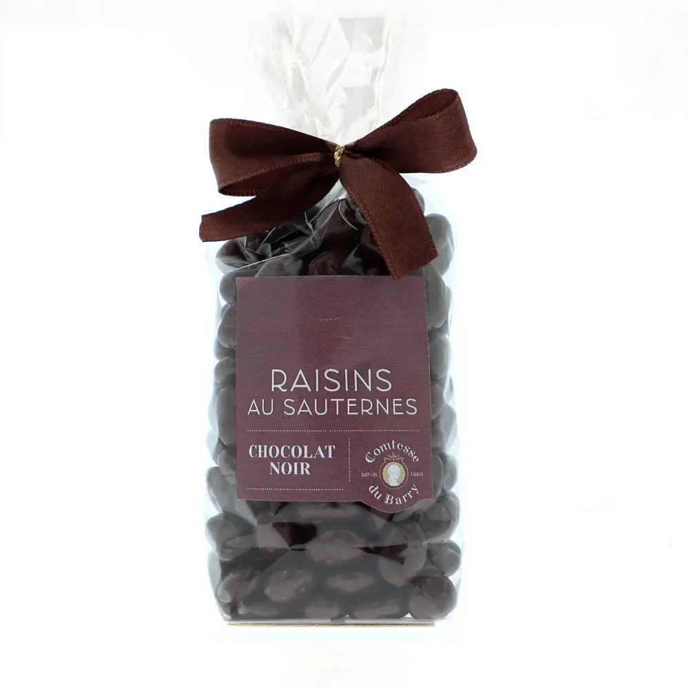 RAISINS AU SAUTERNES CHOCOLAT NOIR 150Gx3