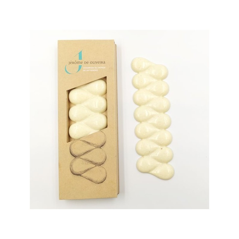 TABLETTE BLANC VANILLE 55g x 2