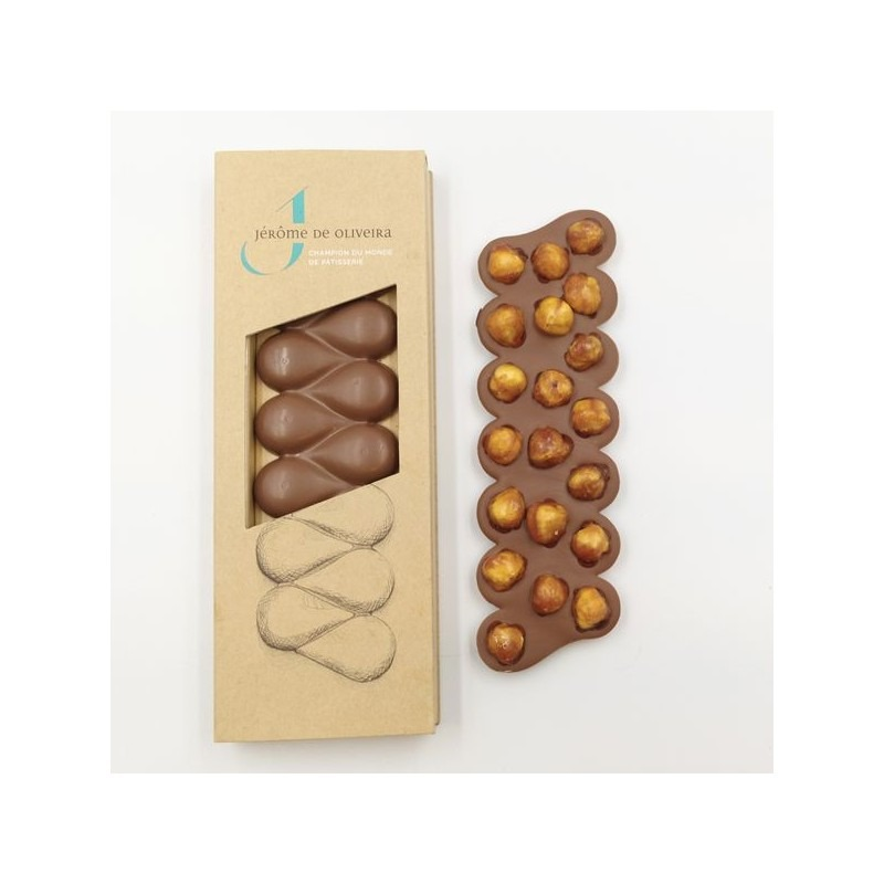 TABLETTE LAIT NOISETTES CARAMÉLISÉES 90g x 2