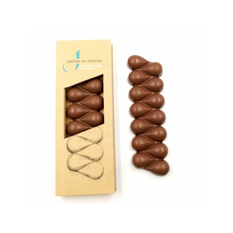 TABLETTE LAIT PRALINÉ NOISETTE DU PIÉMONT 120g x 2