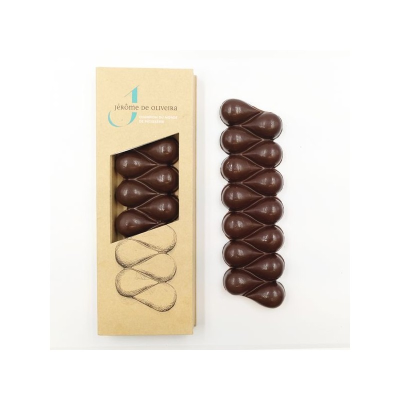 TABLETTE NOIR PRALINÉ NOISETTE DU PIÉMONT 120g x 2