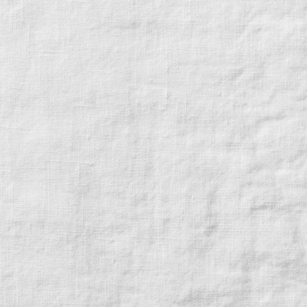 MERCI | Tablier en lin lavé - Blanc Optique