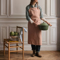 MERCI | Merci x Our Place - Tablier en lin lavé - Rose Argile