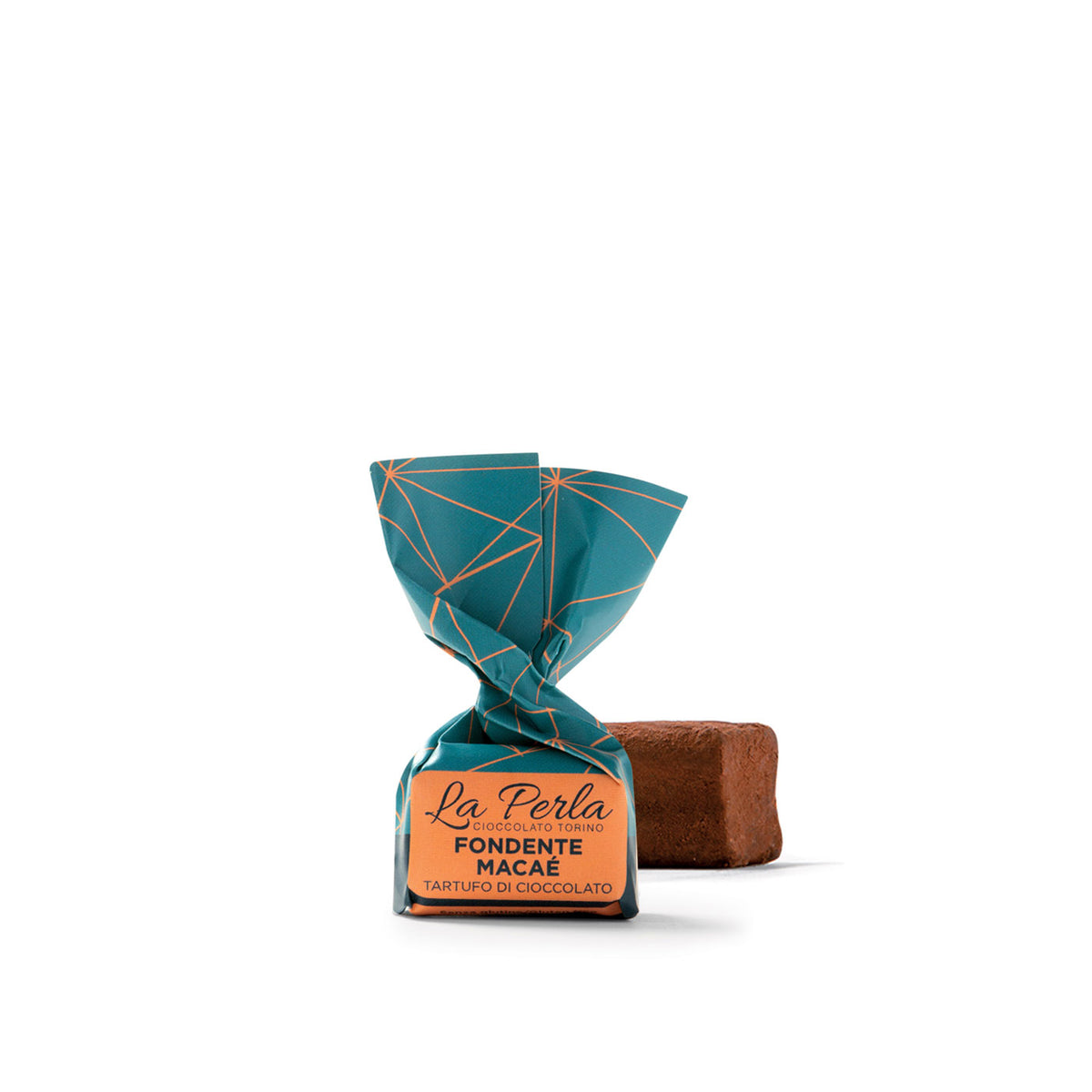 La Perla di Torino Truffe au chocolat noir Macaé à la noisette 200g