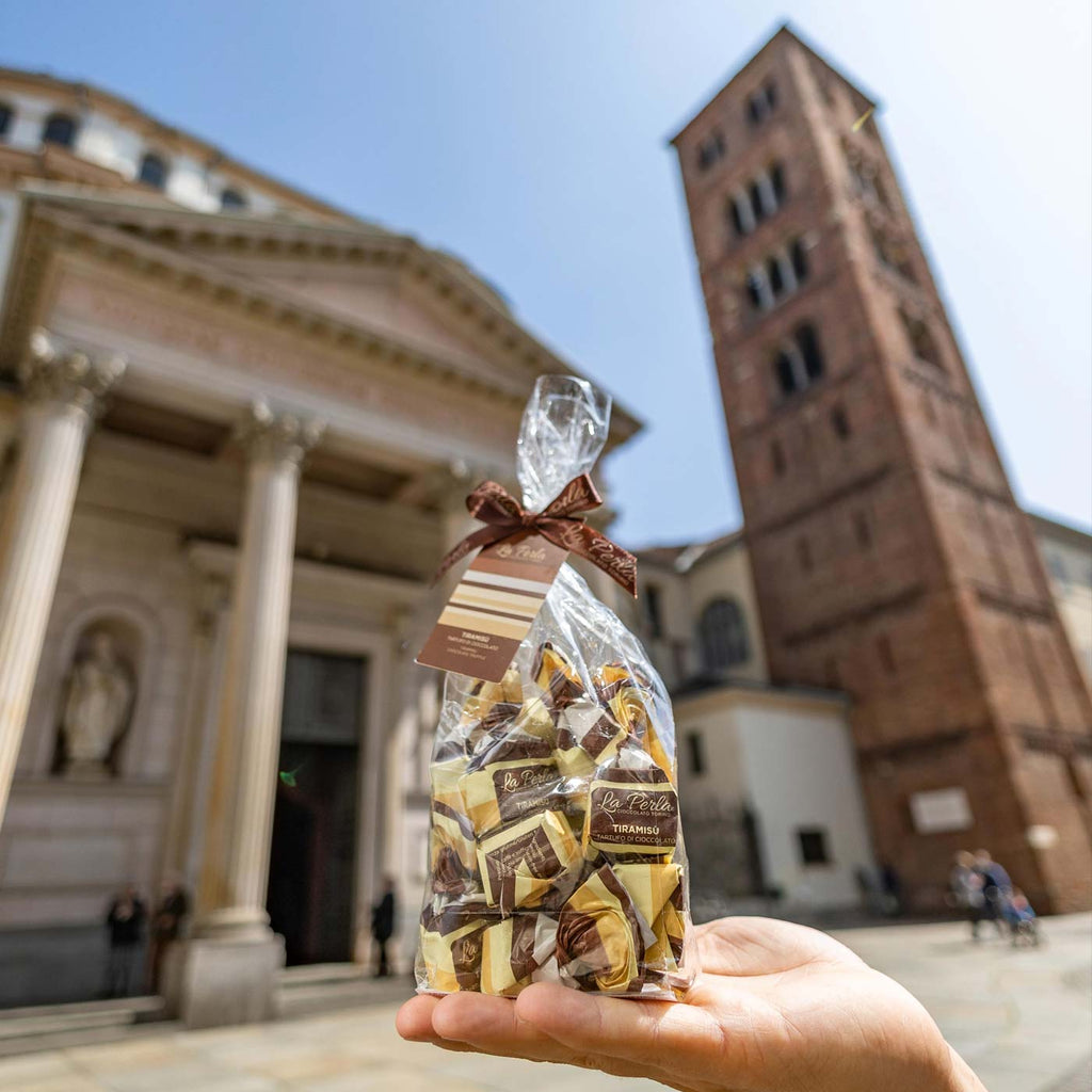 La Perla di Torino Truffe au chocolat tiramisù à la noisette 200g