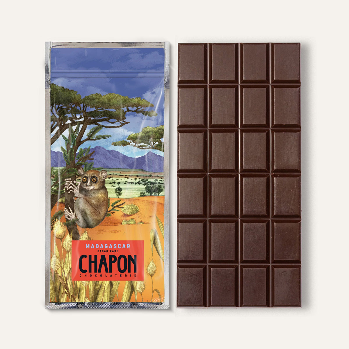 TABLETTE DE CHOCOLAT NOIR MADAGASCAR 74%