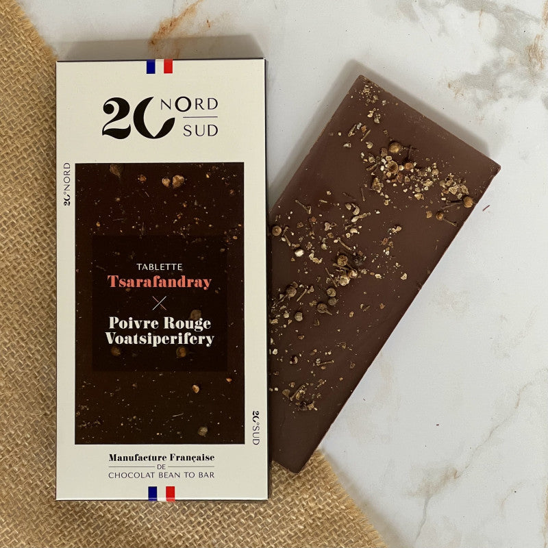 Tablette Gourmande - Tsarafandray et Poivre Rouge Voatsiperifery
