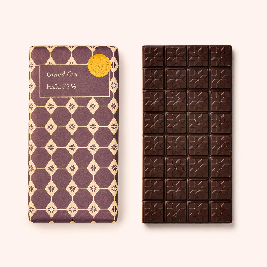TABLETTE CHOCOLAT HAÏTI 75 %