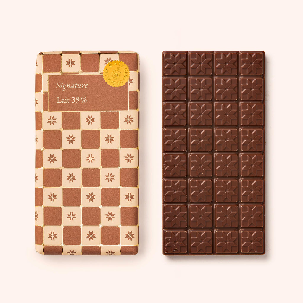 TABLETTE CHOCOLAT SIGNATURE LAIT 39 %