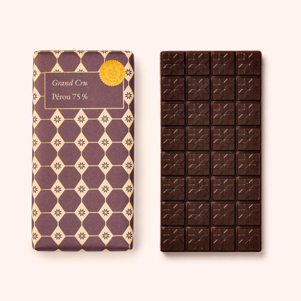 TABLETTE CHOCOLAT PÉROU 75 %