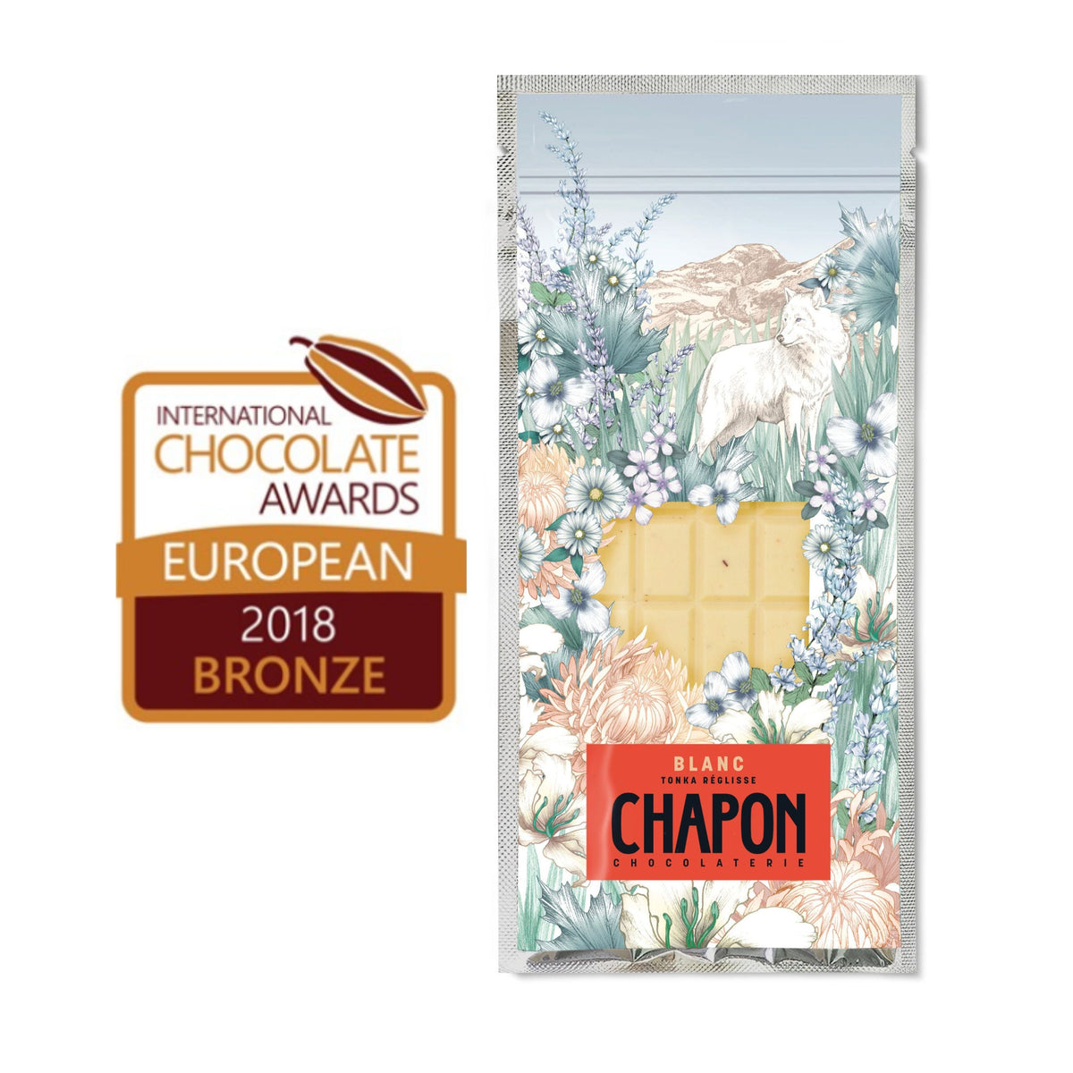 TABLETTE DE CHOCOLAT BLANC TONKA RÉGLISSE