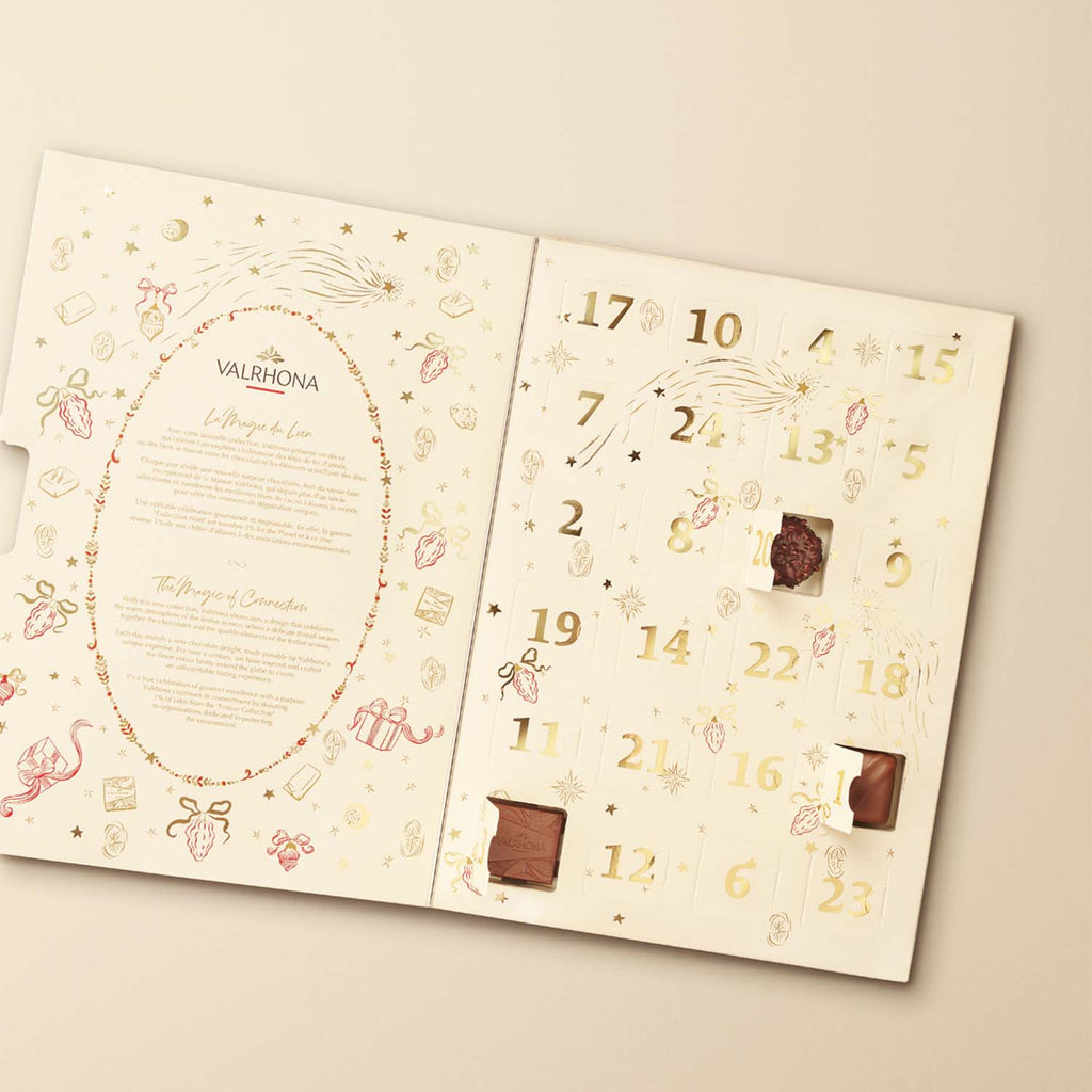 Calendrier de l'Avent Douceurs chocolatées Valrhona 2026