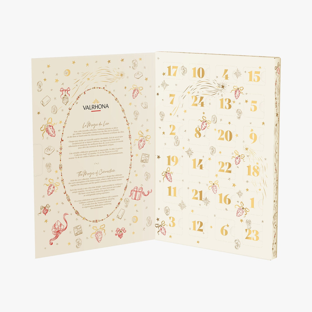 Calendrier de l'Avent Douceurs chocolatées Valrhona 2026