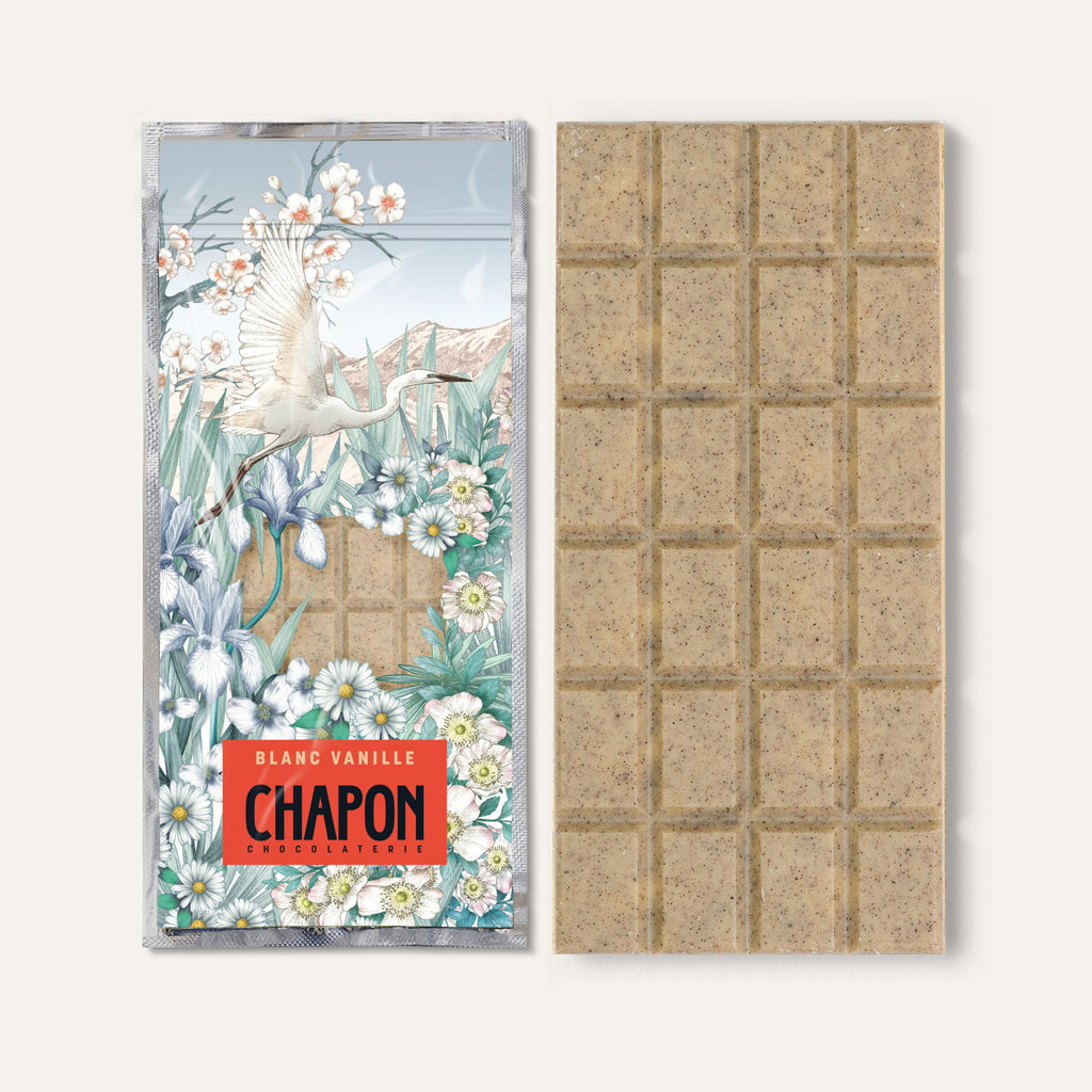 TABLETTE DE CHOCOLAT BLANC VANILLE