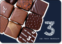 Les 3 Chocolats レ　トロワ　ショコラ